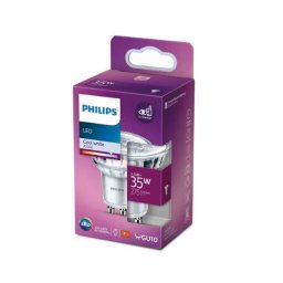 Bec LED Philips Spot GU10 3.5W (35W) 275lm Lumina Neutra (4000K) Clasa Energetica F