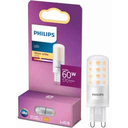 Bec LED Philips Capsula G9 4.8W (60W) 570lm Lumina Calda (2700K) Clasa Energetica E