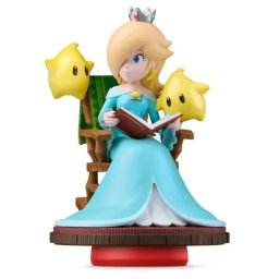 Figurina Nintendo of Europe SE Amiibo Rosalina si Lumas pentru Jocurile Super Mario Galaxy 1+2 Multicolor