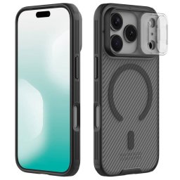 Husa Nillkin pentru Apple iPhone 18 Pro Max / 17 Pro Max Neagra Transparenta