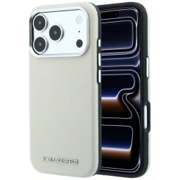 Husa Karl Lagerfeld pentru Apple iPhone 18 Pro Max / 17 Pro Max Bej