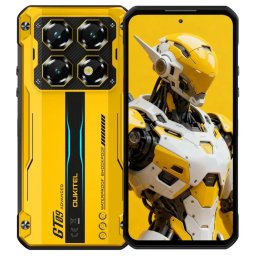 Smartphone OUKITEL WP60 5G Ecran 7.2Inch 12GB + 512GB Android 15 10000mAh Galben