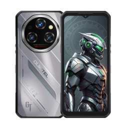 Smartphone OUKITEL WP62 5G Dual SIM Ecran 6.6Inch 8GB + 256B Android 15 NFC 11000mAh Argintiu