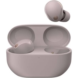 Casti Sony WF-1000XM5P True Wireless Bluetooth Noise cancelling Microfon Smoky Pink
