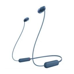 Casti Sony WI-C100L Wireless Bluetooth IPX4 Microfon Fast pair Albastru