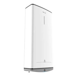 Boiler Electric Ariston Velis Dune 50 EU 1500W 50 L Control Electronic Complet Touch Control Functie ECO EVO Protectie Ioni De Argint Anod De Magneziu Rezervor Emailat Cu Titan Alb