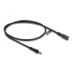 Cablu Prelungitor pentru Alimentare Delock DC - DC 0.5m Negru
