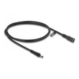 Cablu Prelungitor pentru Alimentare Delock DC - DC 1m Negru