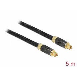 Cablu Audio Delock Toslink - Toslink 5m Negru