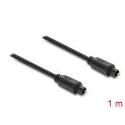 Cablu Audio Delock Toslink - Toslink 1m Negru