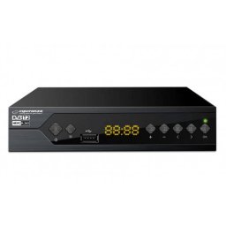 Receptor TV Digital Esperanza EV107R DVB-T2 H.265/HEVC Negru