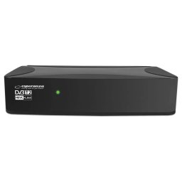 Receptor TV Digital Esperanza EV108R DVB-T2 H.265/HEVC Negru