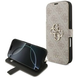 Husa Guess Apple iPhone 18 Pro / 17 Pro 4G Metal Logo Roz