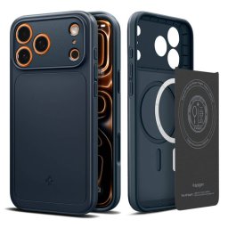 Husa Spigen Apple iPhone 18 Pro Max / 17 Pro Max Thin Fit Albastru
