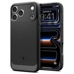 Husa Spigen Apple iPhone 18 Pro Max / 17 Pro Max Rugged Armor Negru