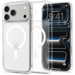 Husa Spigen Apple iPhone 18 Pro Max / 17 Pro Max Ultra Hybrid Alb