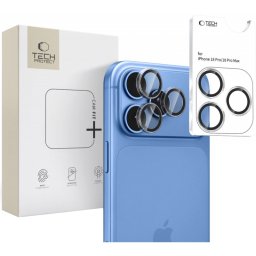 Folie Protectie TECH-PROTECT Camera Spate CamRing Fit+ pentru Apple iPhone 18 Pro / 18 Pro Max Sticla Securizata