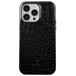Husa Burga Dual Layer Reaper's Touch Policarbonat Apple iPhone 15 Pro Max Negru