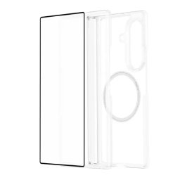 Pachet Husa + Folie Sticla Benks Crystal Magnetic Samsung Galaxy Z Fold 8 Ultra Transparent