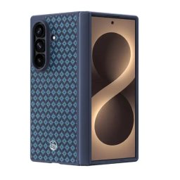 Pachet Husa + Folie Sticla Benks ArmorGrid Pro Kevlar Magnetic Samsung Galaxy Z Fold 8 Ultra Albastru