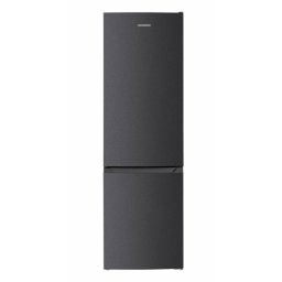Combina Frigorifica Heinner HC-HM315INVDGD 315L Inverter Functie Super Congelare H 186CM Clasa D Gri Antracit Texturizat