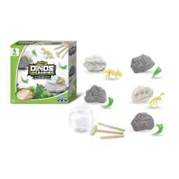 Set arheologic 5 în 1 pentru vânătoare de comori cu dinozauri