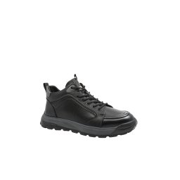 Ghete casual-sport urban trail Otter negre din piele naturală OTR90019-41 EU