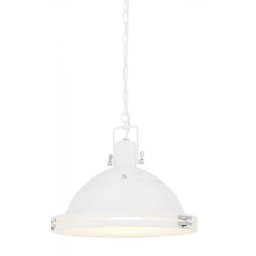Pendul Nautilius 10266101, 1xE27, alb, metal și sticlă