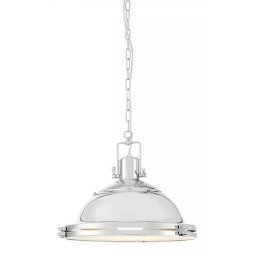 Pendul Nautilius 10263103, 1xE27, crom, metal și sticlă