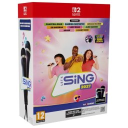 Let's Sing 2027 - 2 Mic Bundle - Nintendo Switch 2 Nintendo Switch 2