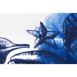 Set suport farfurie textil 30x40cm, 2 piese, Blue Lagoon