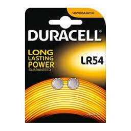 Baterie alcalina DURACELL 5000394052550 , LR54 B2, 2 bucati