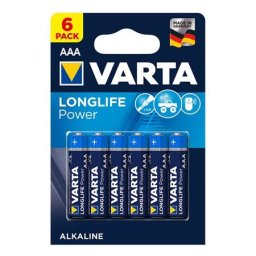 BATERIE ALCALINA LR03 BLISTER 6BUC VARTA LONG