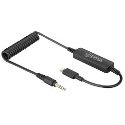 Cablu adaptor Boya 35C-L de la jack 3.5mm la Lightning