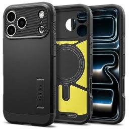 Husa Husa pentru iPhone 18 Pro Max / iPhone 17 Pro Max - Spigen Tough Armor T MagSafe (ACS12136) - Black