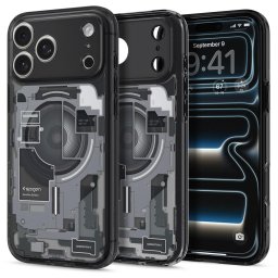 Husa Husa pentru iPhone 18 Pro / iPhone 17 Pro - Spigen Ultra Hybrid MagSafe (ACS12165) - Zero One Black