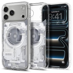 Husa Husa pentru iPhone 18 Pro Max / iPhone 17 Pro Max - Spigen Ultra Hybrid MagSafe (ACS12126) - Zero One White