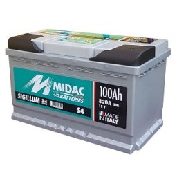 Baterie auto 100Ah Midac Sigillum 315x175x190 820A 12V