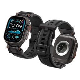 Curea Spigen DuraPro Armor pentru Apple Watch 49mm / 46mm / 45mm / 44mm / 42mm Series, Neagra AMP06065