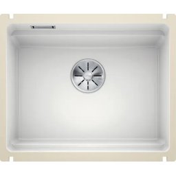 525149 Blanco Etagon 500 - Chiuvetă ceramică, 54x46 cm, cu suporturi glisante, alb lucios