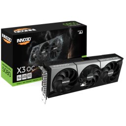 Placa video INNO3D nVidia GeForce RTX 5080 X3 OC 16 GB N50803-16D7X-17603930, GDDR7, 256 bit