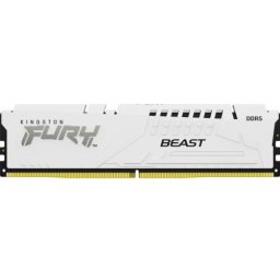Memorie RAM Kingston Fury Beast White Intel XMP 3.0/AMD EXPO KF560C30BWE-32, 32GB, DDR5-6000MHz, CL30