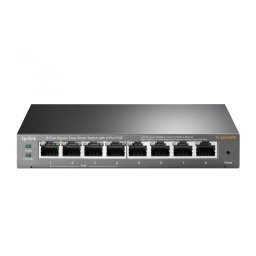 Switch inteligent cu 8 porturi Gigabit și 4 porturi PoE+ TP-LINK TL-SG108PE
