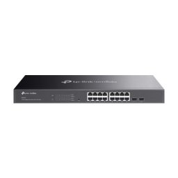 Switch 16 porturi RJ45 Gigabit, 2 x SFP Gigabit, L2 Management, 1U - TP-Link Omada SG2218