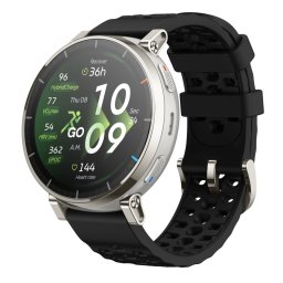 Amazfit - Active 3 Premium - Universal NFC - Apex Silver