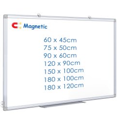 Tabla magnetica 90A 120, cm , scriere E i E tergere uE oara, rama aluminiu, montaj simplu - resigilat