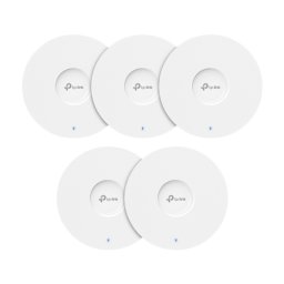 Set 5 x Access Point Wi-Fi 6, AX1800 Dual-Band, 4/5 dBi, 1 x RJ45 Gigabit, PoE - TP-Link Omada EAP613(5-pack)