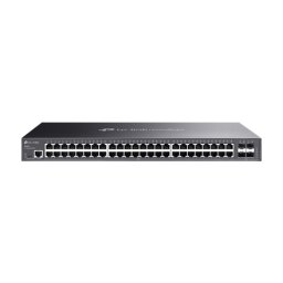 Switch 48 porturi RJ45 Gigabit, 4 x SFP Gigabit, L2 Management, 1U - TP-Link Omada SG3452