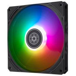 Ventilator Silverstone SST-AS140B-ARGB Air Slimmer 140 PWM Negru