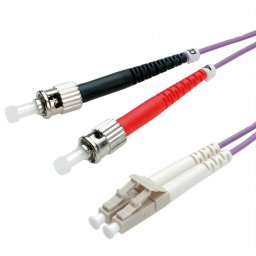 Cablu Fibra Optica VALUE LC-ST OM4 2m